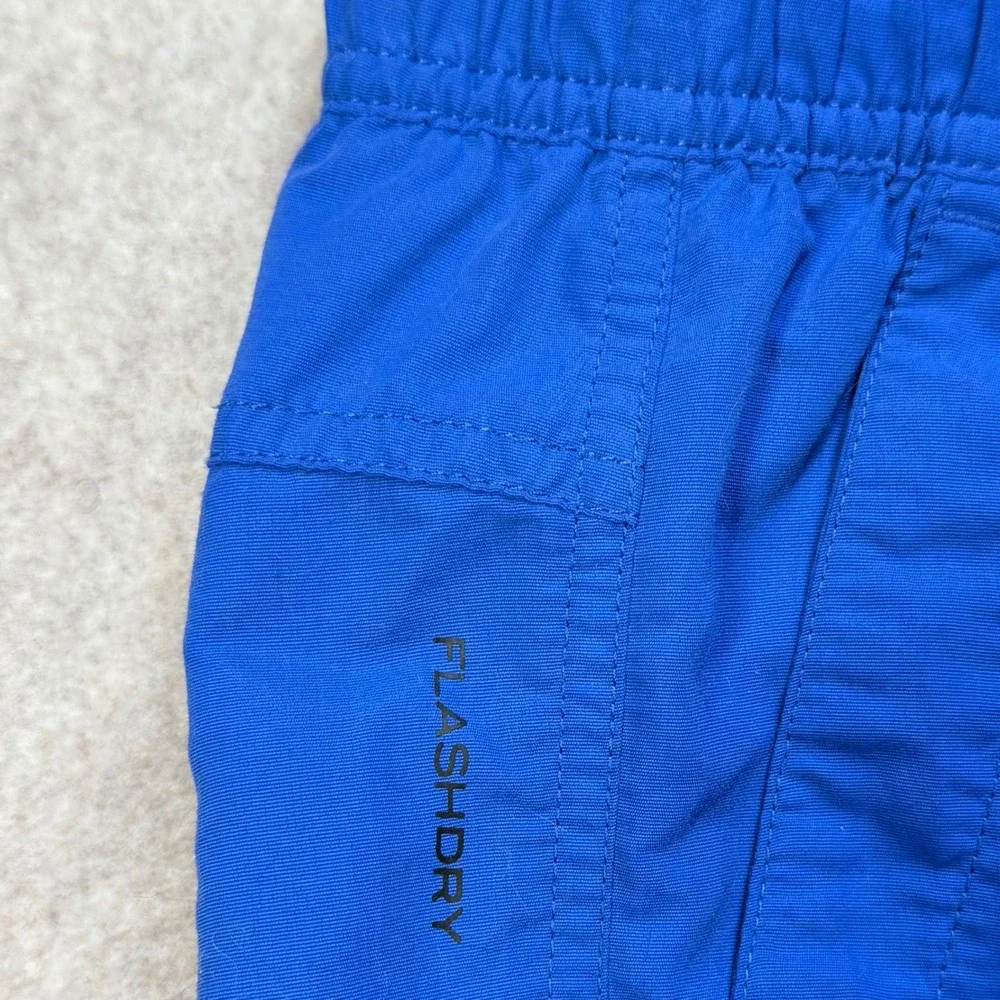 The North Face FlashDry Mens Blue Hiking Athletic Shorts Size Medium M 7 Inseam